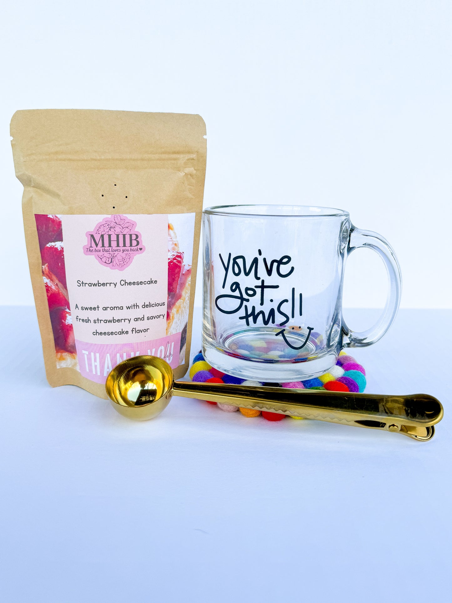 Coffee Themed Mystery Self Care Box