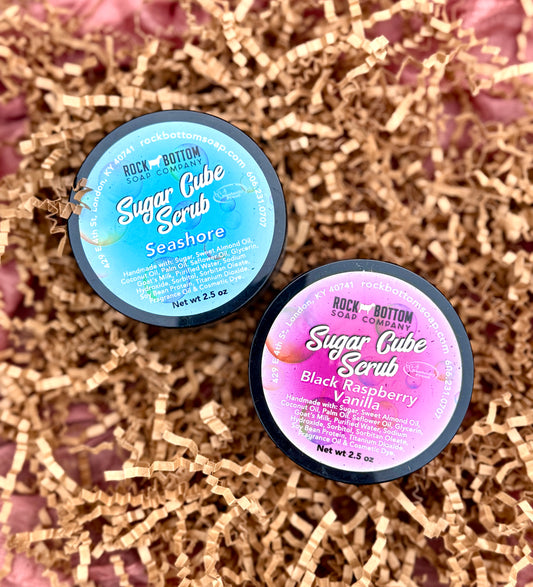 Goat Milk Sugar Cube Scrubs 3oz