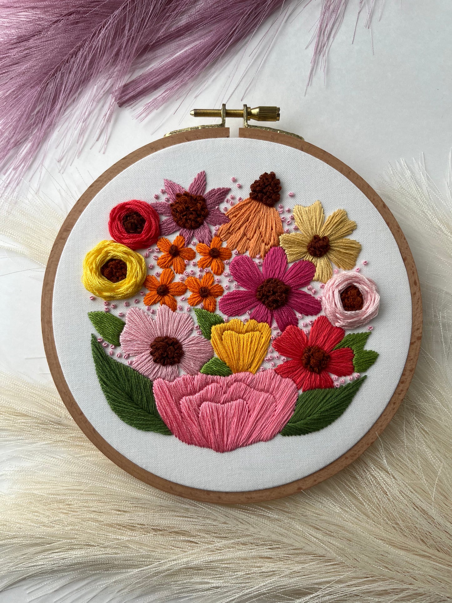 Sunflowers & Stitches Embroidery Workshop | August 24th