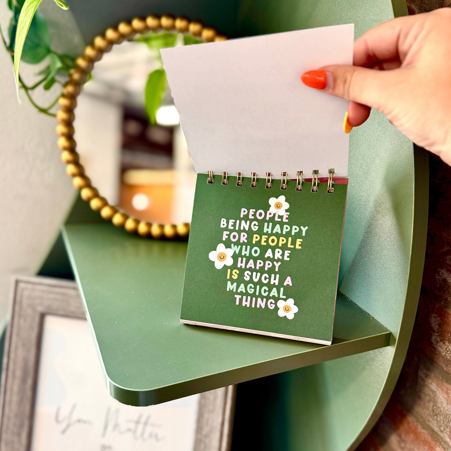 52 Weeks of Happy Quotes - Desk Flip Calendar