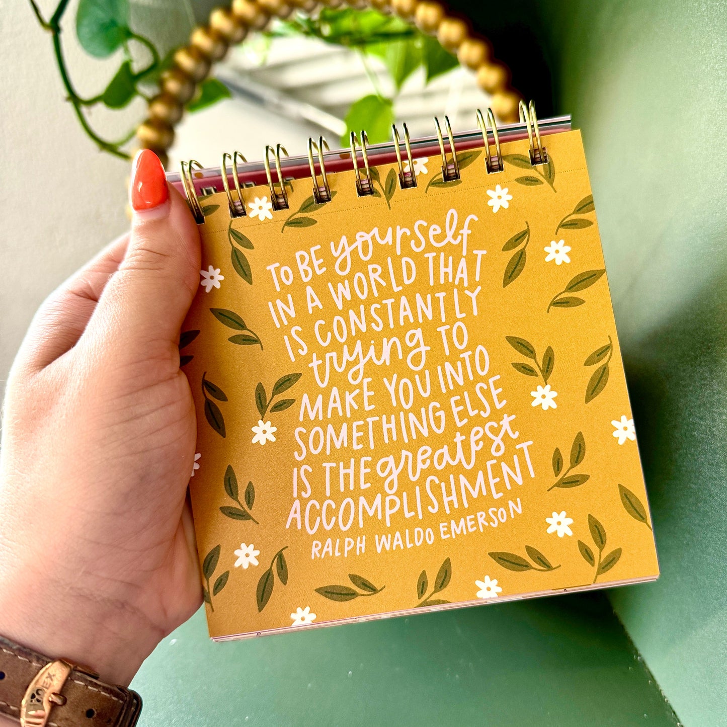 52 Weeks of Happy Quotes - Desk Flip Calendar