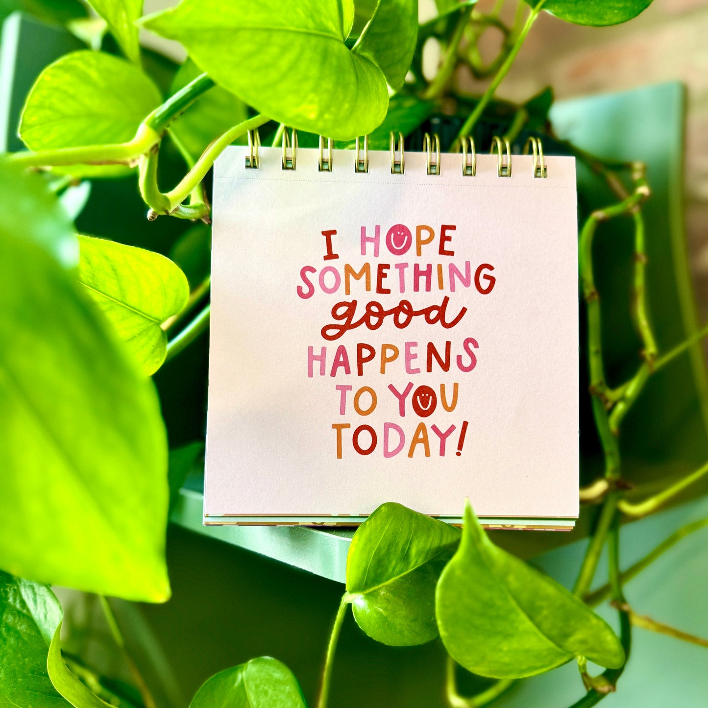 52 Weeks of Happy Quotes - Desk Flip Calendar