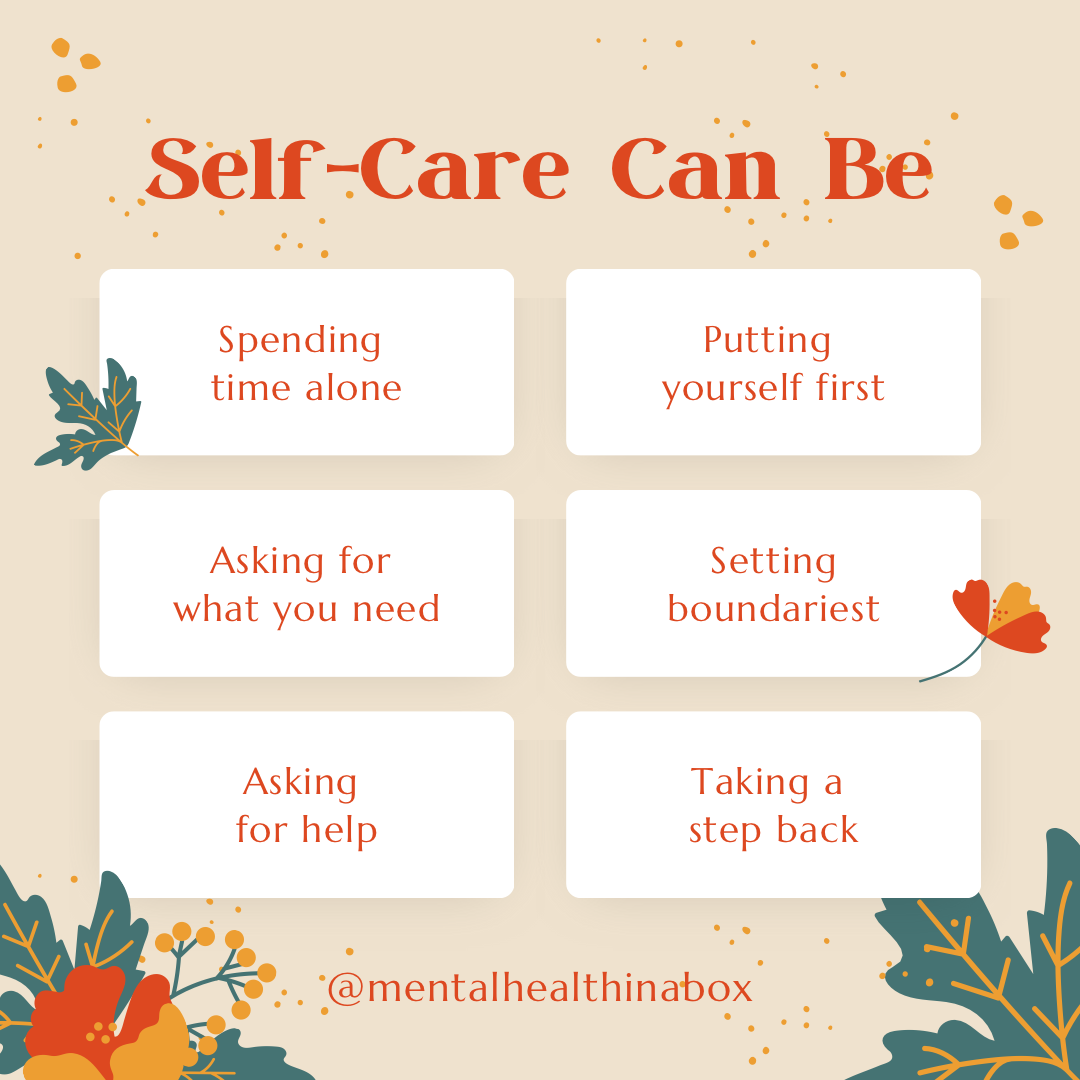 Daily Self Care Tips – MHIB