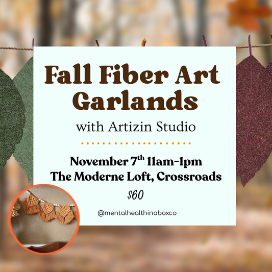 November 7th Fiber Art Workshop | Fall Garlands