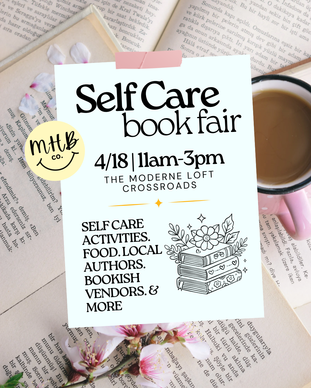 Self Care Book Fair | April 18th