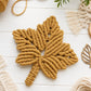 October 21st Fiber Art Workshop | Fall Leaf Coasters