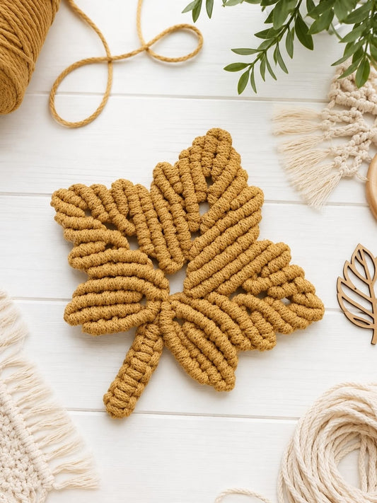 October 21st Fiber Art Workshop | Fall Leaf Coasters