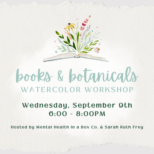 Sarah Ruth Frey September Watercolor Workshop | Books & Botanicals