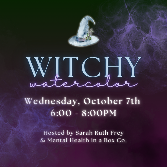 Sarah Ruth Frey October Watercolor Workshop | Witchy Watercolor