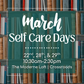 Kansas City March Self Care Days