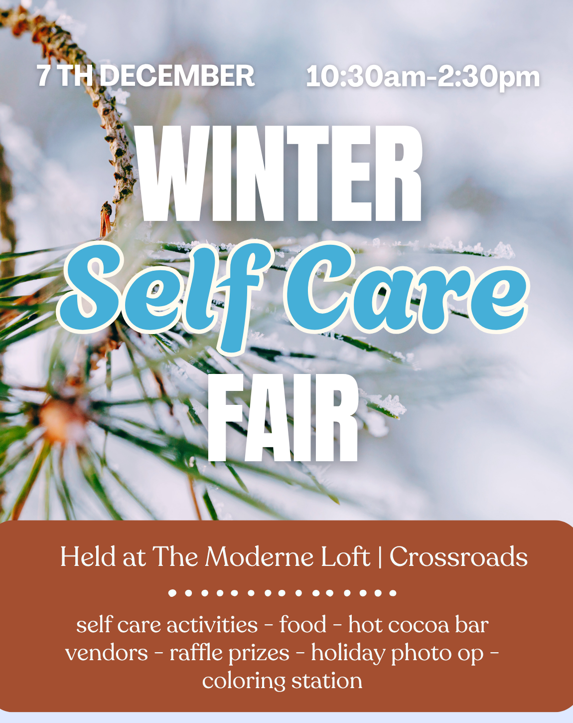 Winter Self Care Fair | December 7th