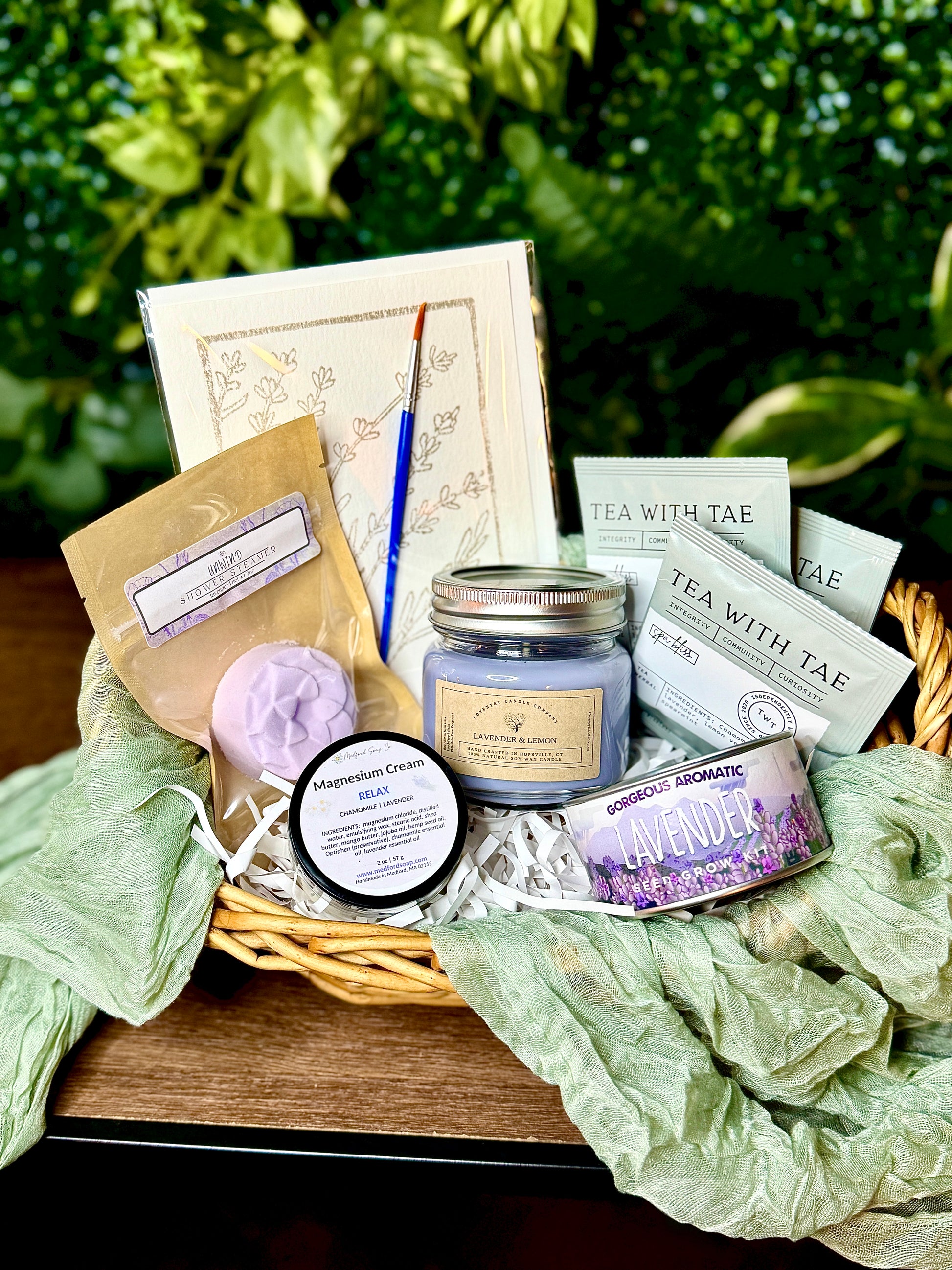 Relax, reset, and refill your cup with our Loads of Lavender Self-Care Box—featuring calming lavender essentials from small businesses for stress relief and everyday self-care. 💜